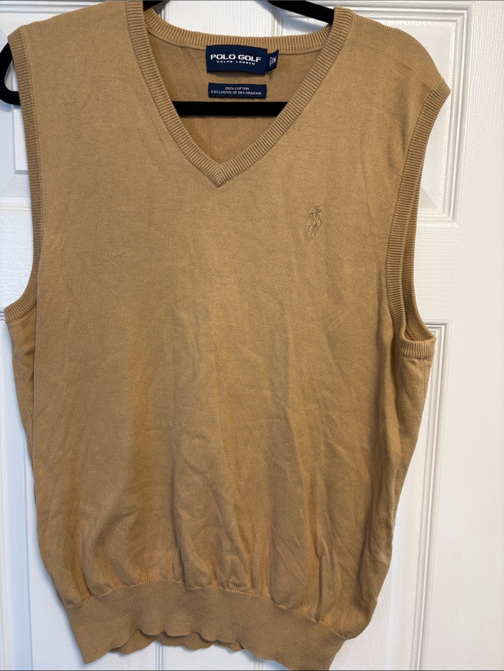 Men's Polo Golf V-Neck Sweater Vest